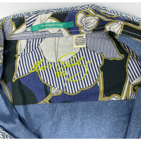 Elvis Presley 1935 TM Men's Long-Sleeve Dress Shirt size Large - Picture 5 of 11